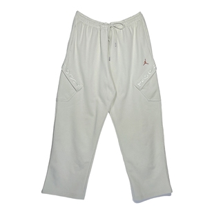 Jordan耐克男裤马年限定新年款CNY薄绒长裤宽松直筒裤IQ3952-090