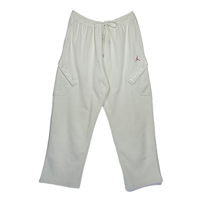 Jordan耐克男裤马年限定新年款CNY薄绒长裤宽松直筒裤IQ3952-090