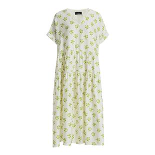 【FaFa裙】AUM噢姆夏季淡人印花娃娃衫连衣裙休闲长裙