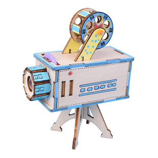 DIY放映机科学小实验套装手工作品趣味学生光学物理制作发明玩具