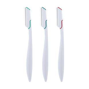 GOSOL白羽修眉刀安全微距护网日本进口刀片3支专业官方新手初学者