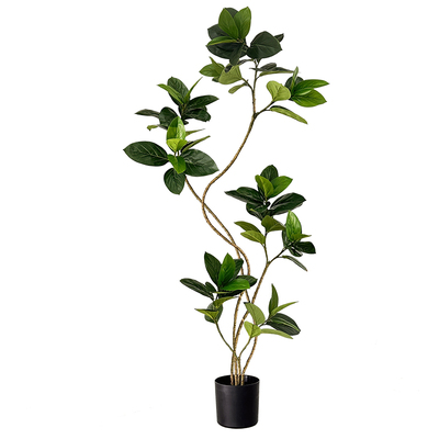 假绿植孟加拉榕室内客厅电视柜