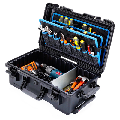 多功能拉杆多层工具箱德国bory