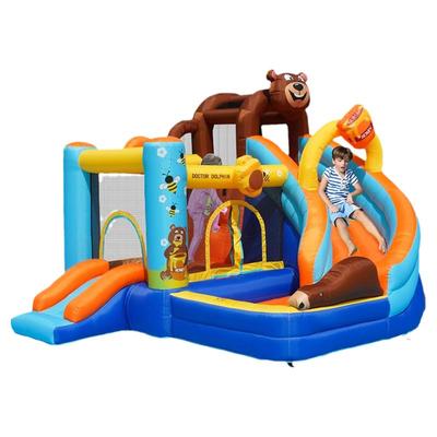 博士豚熊出没充气城堡带娃神器