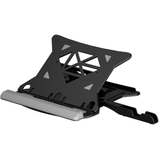 酷奇笔记本电脑支架托架折叠便携可调节防滑散热支架简约办公室桌面增高架子底座带护腕垫手机支架新款多功能