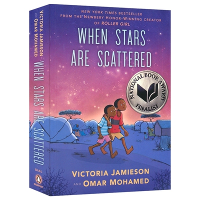 When Stars Are Scattered 当星星散落时 美国国家图书奖 一个难民营的真实故事 章节书英语小说 青少年文学 英文原版进口儿童图书