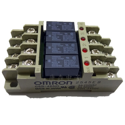 Omron电磁直流欧姆龙继电器模组