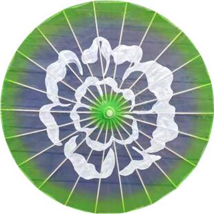 包邮透明茉莉花开伞茉莉情怀舞蹈演出傣族舞道具伞手工伞旗袍走秀