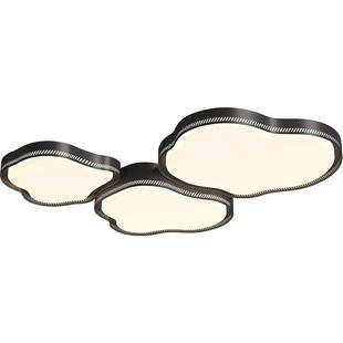 箭牌意式极简客厅主灯2026新款护眼吸顶灯高级感轻奢云朵大厅灯具