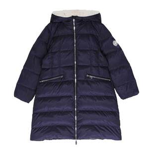 IVY HOUSE常春藤儿童装女童冬季新款 连帽羽绒服外套修身长版保暖
