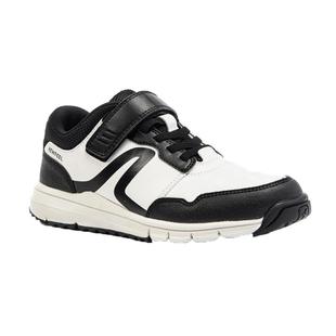 迪卡侬春秋儿童运动鞋板鞋男女童白色皮革面保暖棉鞋跑步鞋子KIDS