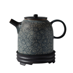 【青云墨海壶】景德镇陶瓷手绘青花茶壶泡茶器手工功夫茶具泡茶壶