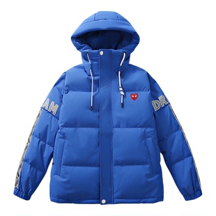 PLAY HEITY 官方羽绒服冬季新款加厚连帽羽男女保暖休闲潮流外套