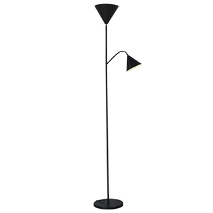 双头子母落地灯客厅卧室床头沙发氛围阅读补光台灯立式向上朝天灯