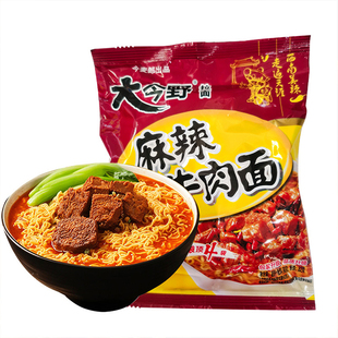 大今野方便面拉面红烧麻辣老坛酸菜多口味速食泡面整箱大份量香辣