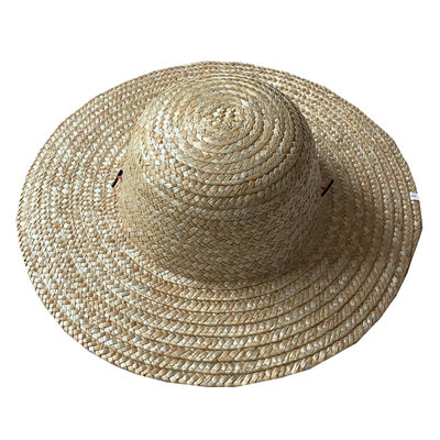 手工麦秆草帽田园防晒遮阳农用