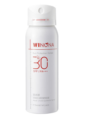 薇诺娜清透水感防晒喷雾SPF30 PA+++ 全身防水防汗百亿