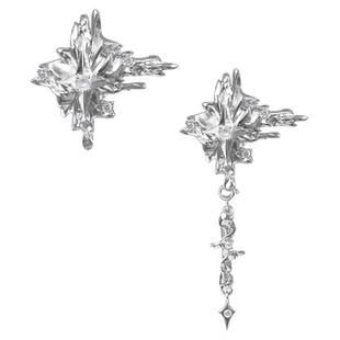 让上衣变帅的秘诀 原创小众可拆卸星体流苏胸针