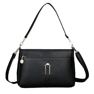 真皮女包2025新款时尚百搭中年妈妈单肩斜挎小包包软皮大容量背包