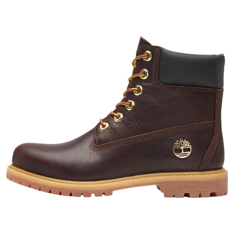 Timberland添柏岚女鞋户外牛皮材质P棉填充防水中高帮马丁靴A2HR8