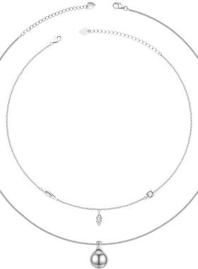 星落项链女宝瓶毛衣链2023年新款