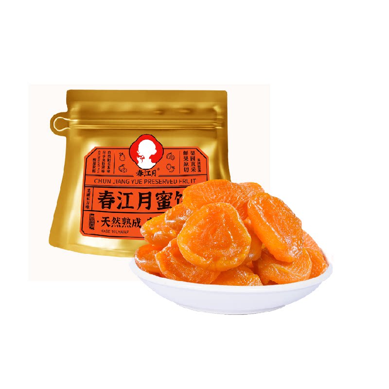 春江月金杏干无核大颗粒蜜饯孕妇零食袋装