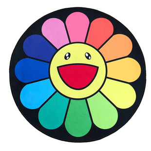 正品日本村上隆太阳花华晨宇王一博七彩小花胸针村上隆太阳花