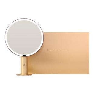 MUID化妆镜带灯台式充电高级礼盒桌面梳妆台智能led镜子生日礼物