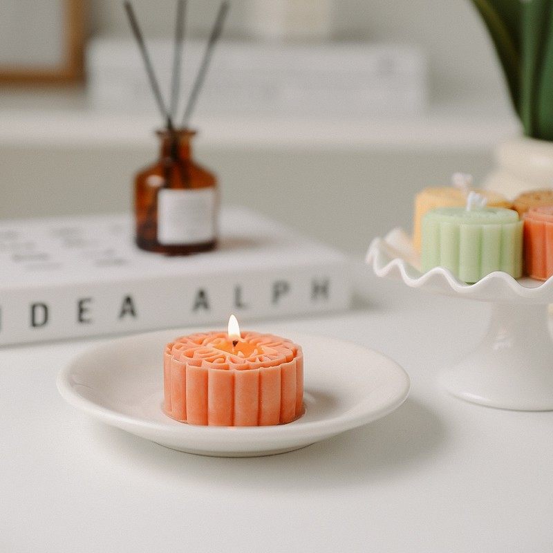 仿真蜡烛香薰礼物香氛手香薰创意生日礼物伴月饼中秋节礼蜡烛批发