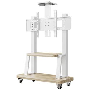 电视机可移动支架落地式带轮推车适用松下索尼TCL等会议一体挂架