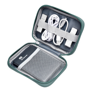 移动硬盘收纳包适用于西部数据WD希捷东芝2.5英寸固态数码配件收纳盒联想苹果防水防震防摔充电数据线保护套