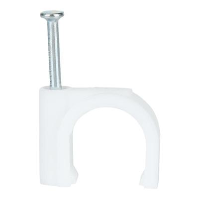 圆形钢钉线卡子网线钉4-25M