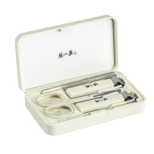 张小泉修甲套装家用指甲刀斜口不锈钢指甲钳防飞溅指甲剪挖耳勺