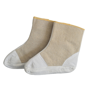 加厚羊毛毡袜子劳保护脚雨靴雨鞋专用袜子冷库纯棉矿井脚套鞋套