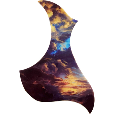 0个性彩绘防刮花面板装饰吉他