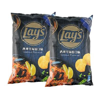 台湾乐事小吃薯片184.2g×2包