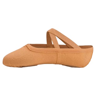 三沙儿童舞蹈鞋软底练功鞋弹力免系带形体芭蕾舞猫爪鞋成人艺考级