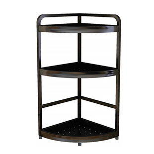 厨房转角置物架台面调味品调料架多功能家用三角架不锈钢收纳架子