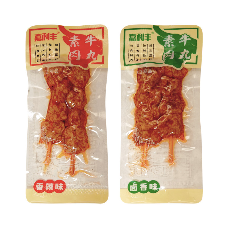 嘉利丰素牛肉丸卤香香辣味辣串