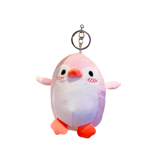 毛绒企鹅书包挂件钥匙扣可爱少女ins包包玩偶小公仔情侣背包挂饰