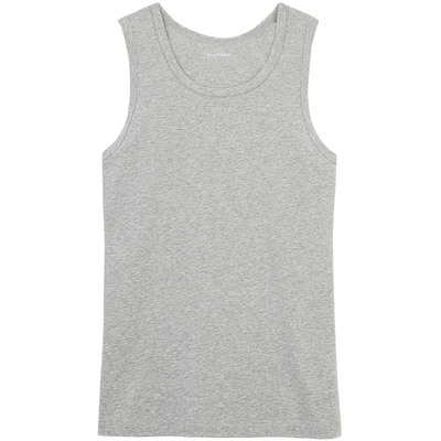 舒雅2件装男士50S舒美棉背心