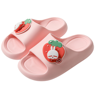 流氓兔儿童拖鞋女夏季室内洗澡防滑卡通可爱外穿户外亲子大码拖鞋