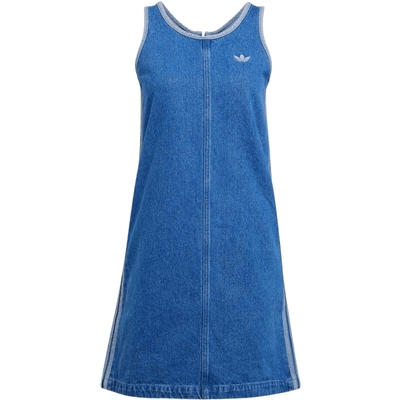 滔搏adidas阿迪达斯三叶草女子DENIM 运动休闲连衣裙JD2580