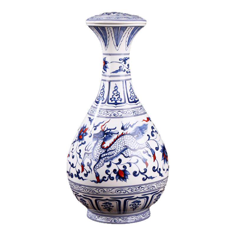 仿古陶瓷酒瓶景德镇青花瓷