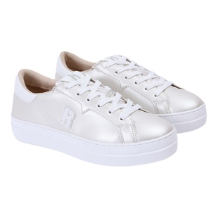 【新品】Ruco Line 26春夏新款休闲板鞋女漆皮4cm厚底增高平底鞋
