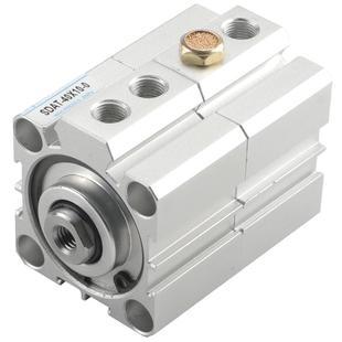 薄型增压多位置双行程倍力气缸SDAT32/40/50/63-10/20/25/30/40-S