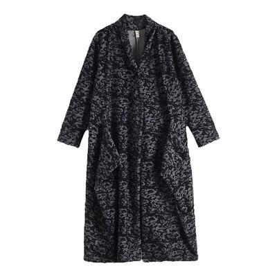 大码女装300斤秋装风衣外套