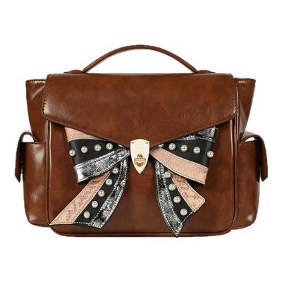 WANACCESSORY万蔻FACE ON/OFF系列2025新款波士顿双肩包原创设计