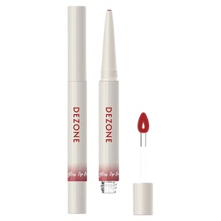DEZONE双头浮绘光感唇釉｜黛庄镜面口红CT01唇线笔3D捏唇笔CT04