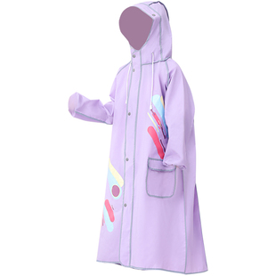 儿童雨衣男女童长款全身防暴雨非一次性防雨服中大童雨披带书包位